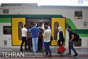 سرویس رسانی مجدد مترو خط 5 در روزهای جمعه 8