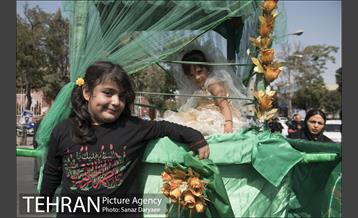 عزاداری روز عاشورا در محله دولت آباد  2