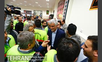 مراسم اعزام کاروان خادم الحسین (ع) شهرداری تهران به عتبات عالیات با حضور شهردار تهران 8