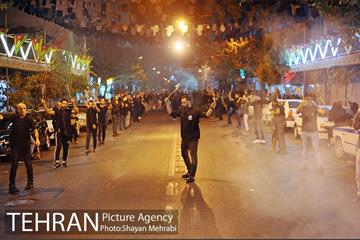 شور حسینی در خیابان گرگان 16