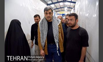 بازدید پیروز حناچی از موکب‌های مسیر نجف تا کربلا 28