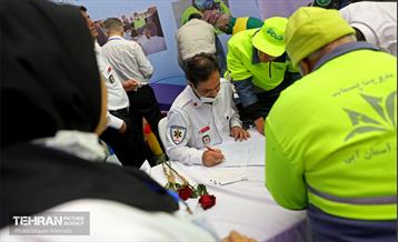 به وقت خدمت؛ واکسیناسیون کارگران شهرداری تهران 23