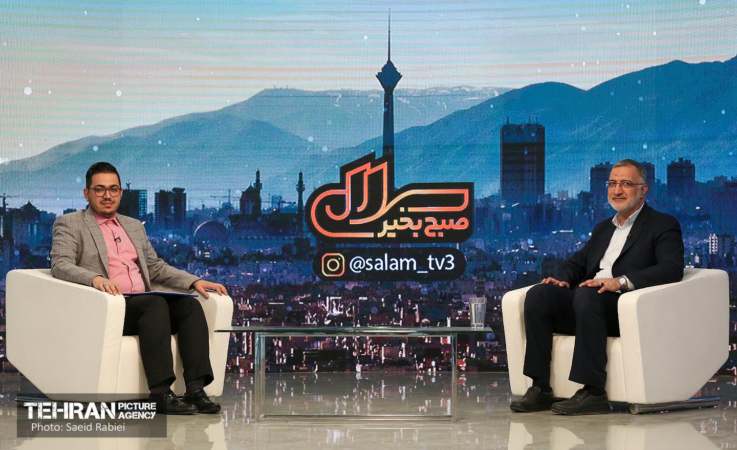 حضور شهردار تهران در برنامه تلویزیونی «سلام صبح بخیر» 26