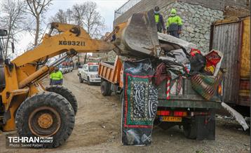 اجرای طرح ضربتی پاکسازی دره فرحزاد 84