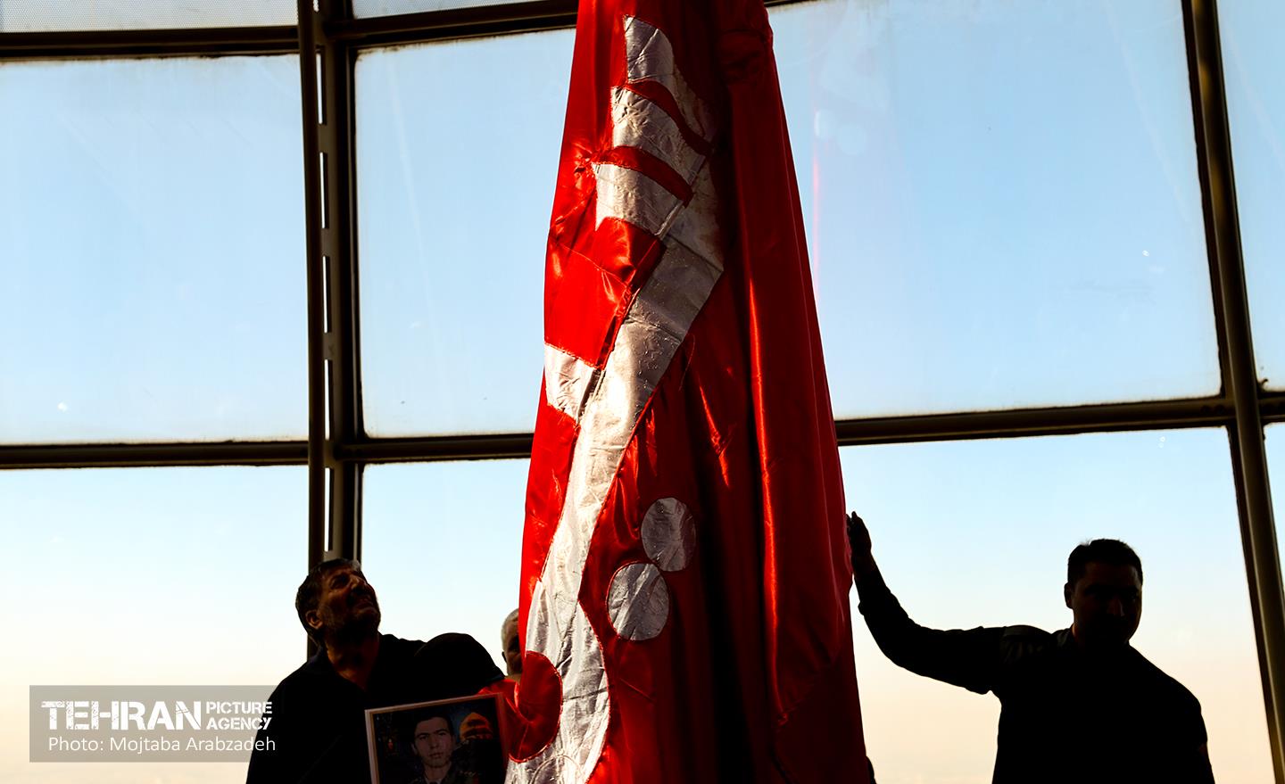 آیین اهتزاز پرچم گنبد ائمه اطهار "گنبد عاشقی" 6