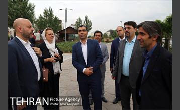 بازدید دبیر کل متروپلیس از دریاچه شهدای خلیج فارس 7