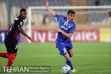 دیدار تیم های فوتبال استقلال ایران و الاهلی امارات