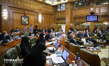 حضور شهردار تهران در چهلمین جلسه شورای اسلامی شهر 1