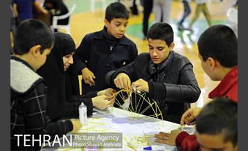 مسابقه سازه های ماکارونی کودکان کار 24