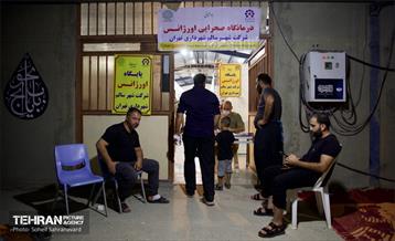 پایگاه اورژانس شهر سالم در مسیر نجف - کربلا 19