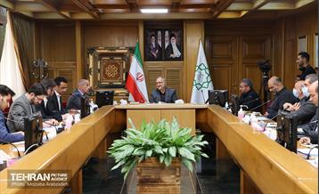 دیدار نماینده UNDP با شهردار تهران 10