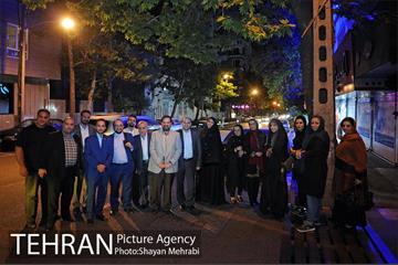 شهردار شب دکتر گیل آبادی با حضور جمعی از بازیگران 11