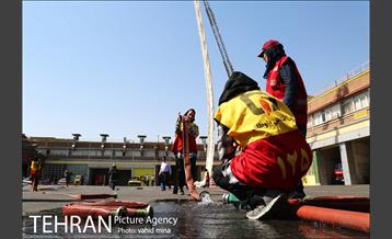 مانورگروه های داوطلب اتش نشان 4