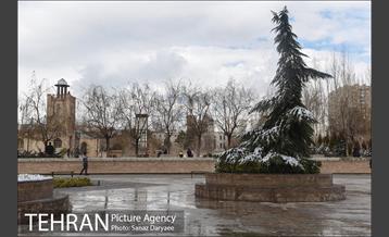 روز برفی در باغ موزه قصر‎ 14