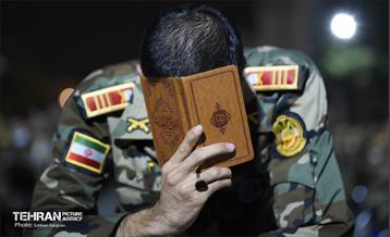 مراسم احیای شب بیست و سوم در دانشگاه افسری امام علی(ع) 30