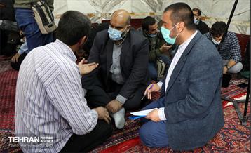 دیدار مردمی شهردار تهران در مسجد امیر المومنین باغ اذری 18