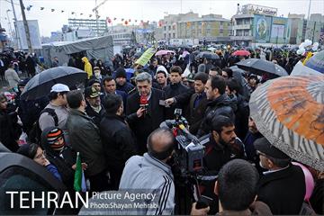 حضور شهردار تهران در راهپیمایی یوم الله 22 بهمن 19