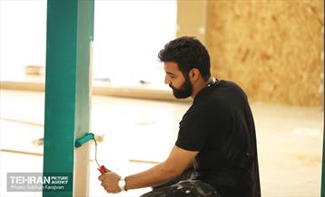 آماده‌سازی نمایشگاه کتاب تهران 22