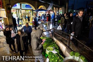 تهران یک شب مانده به یلدا 1