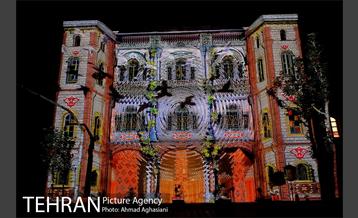 نورپردازی سه بعدی ساختمان قزاقخانه 11