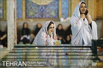 مراسم شب احیای ماه رمضان در امامزاده صالح(ع) 2