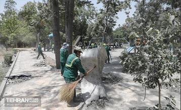 بوستان ایثار در منطقه ۲۰ به چرخه خدمت بازگشت 23