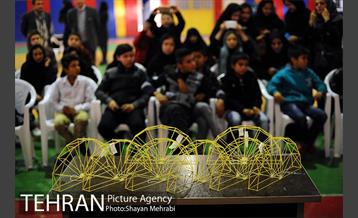 مسابقه سازه های ماکارونی کودکان کار 37