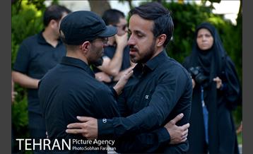 تشییع پیکر مهدی شادمانی  2