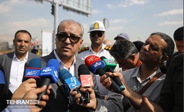 افتتاح دسترسی بزرگراه شهید سلیمانی به بزرگراه شهید یاسینی 1