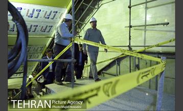 بازدید شهردار تهران از پایانه خط 6 مترو تهران -2 13
