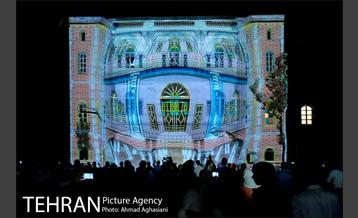 نورپردازی سه بعدی ساختمان قزاقخانه 8