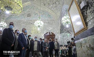 حضور شهردار تهران در حـرم حضرت عبدالعظیم حسنی (ع) 1