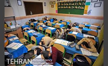 مانور سراسری زلزله در دبستان دکتر حسن تهرانی مقدم 9