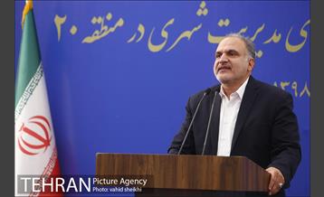 آیین بهره برداری از پروژه مدیریت شهری در منطقه 20 7