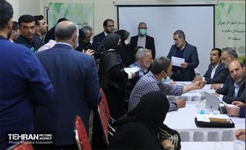 جلسه نظارت ستادی و دیدار مردی شهردار تهران در منطقه 13