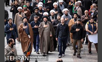 آیین سنتی سمنو پزان در میدان امام حسین (ع) 6