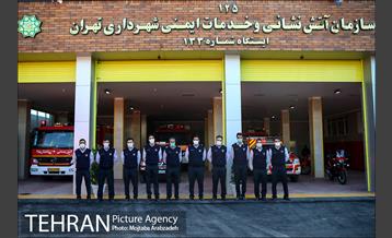 آیین افتتاح از سه ایستگاه و رونمایی از تجهیزات جدید سازمان آتش نشانی 13