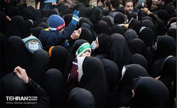 تشییع پیکر شهید مدافع حرم سعید علیدادی 20