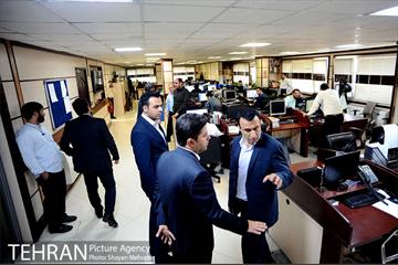بازدید سرپرست مرکز ارتباطات از خبرگزاری فارس 13