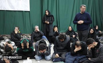 وداع با پیکر شهدای حافظان نظم و امنیت 43