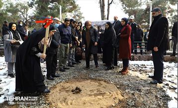 ایین آغاز بوستان بانوان منطقه 13و 21