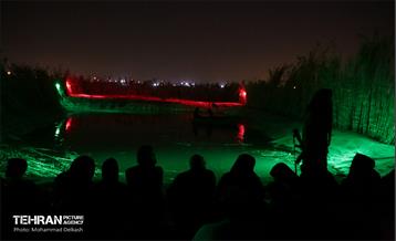 بازدید شهردار تهران از رزم نمایش معبر 26