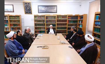 دیدار شهردار تهران با آیت الله العظمی مکارم شیرازی 9