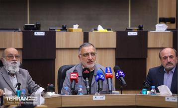 آیین رونمایی از طرح‌های ایمنی و مدیریت بحران شهر تهران 9