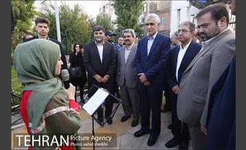 بازدید شهردار تهران از پروژه های شاخص منطقه 9 2