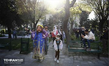 شادپیمایی عروسکی اقوام ایرانی در بوستان دانشجو  9