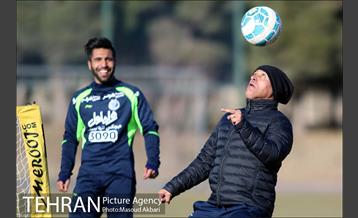 تمرین تیم فوتبال استقلال تهران