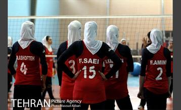 تمرین تیم ملی والیبال بانوان 21