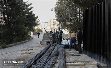 اینجا کارگاهه؛ محوطه سازی حریم تئاتر شهر 36