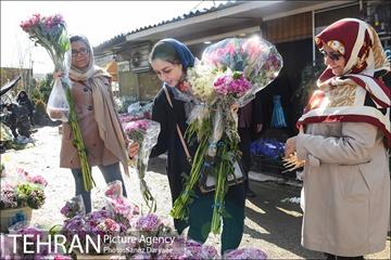 بازار گل شهید محلاتی در آستانه نوروز 30